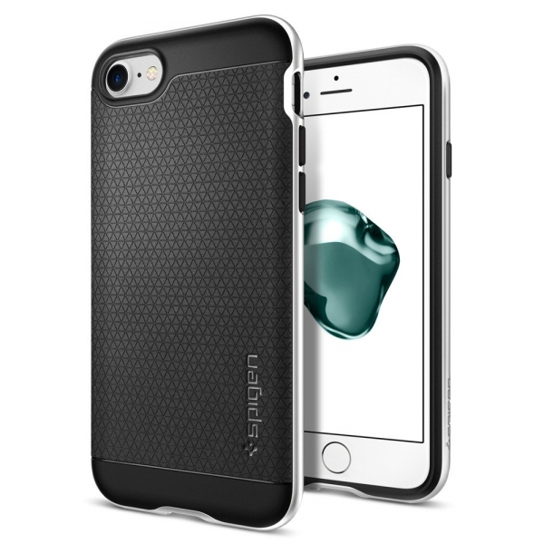 Spigen iPhone 7 Case Neo Hybrid-Satin Silver
