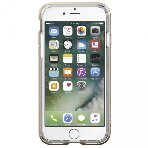 Spigen iPhone 7 Case Neo Hybrid Crystal-Champagne Gold