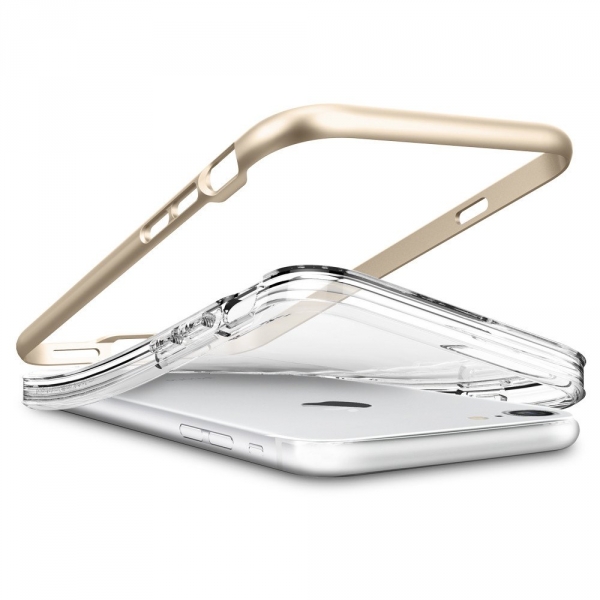 Spigen iPhone 7 Case Neo Hybrid Crystal-Champagne Gold
