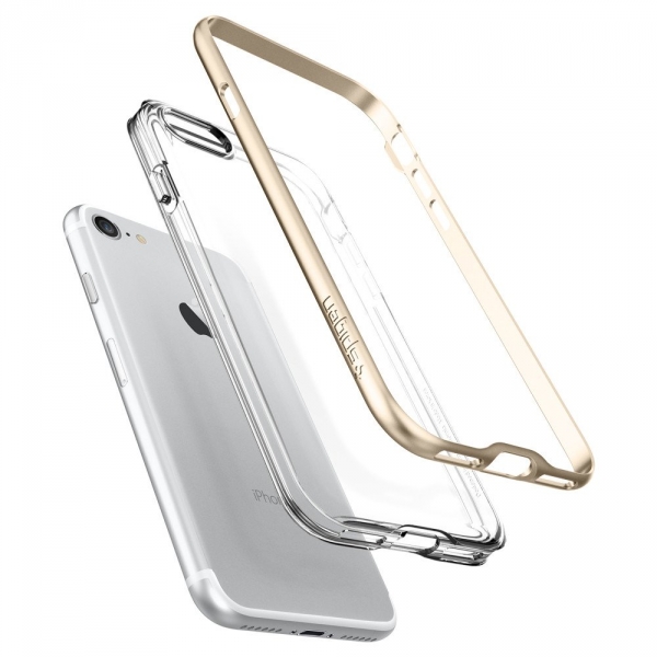 Spigen iPhone 7 Case Neo Hybrid Crystal-Champagne Gold