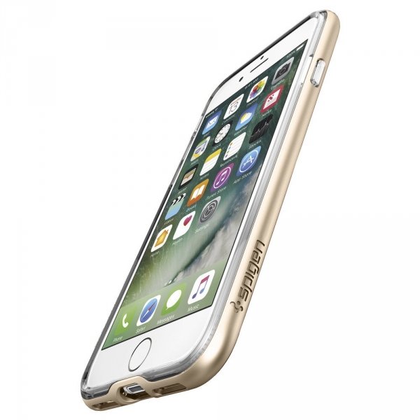 Spigen iPhone 7 Case Neo Hybrid Crystal-Champagne Gold