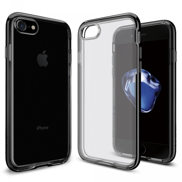 Spigen iPhone 7 Case Neo Hybrid Crystal-Jet Black