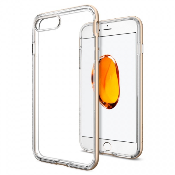 Spigen iPhone 7 Case Neo Hybrid Crystal-Champagne Gold