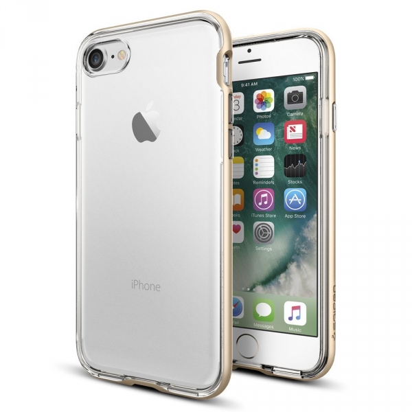 Spigen iPhone 7 Case Neo Hybrid Crystal-Champagne Gold