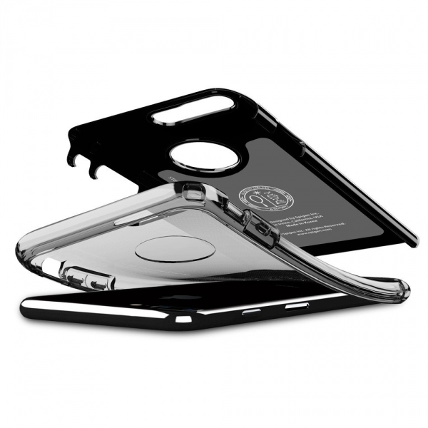 Spigen iPhone 7 Plus Hybrid Armor Klf-Jet Black