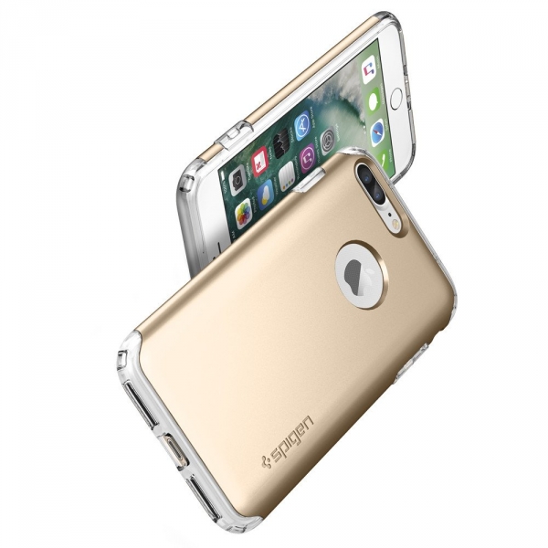 Spigen iPhone 7 Plus Hybrid Armor Klf-Champagne Gold