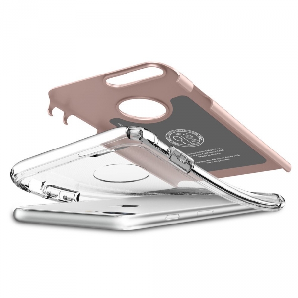 Spigen iPhone 7 Plus Hybrid Armor Klf-Rose Gold
