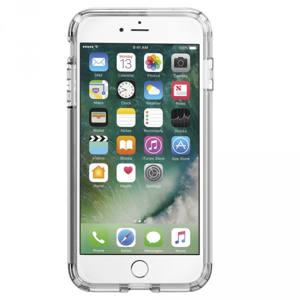 Spigen iPhone 7 Plus Hybrid Armor Klf-Satin Silver