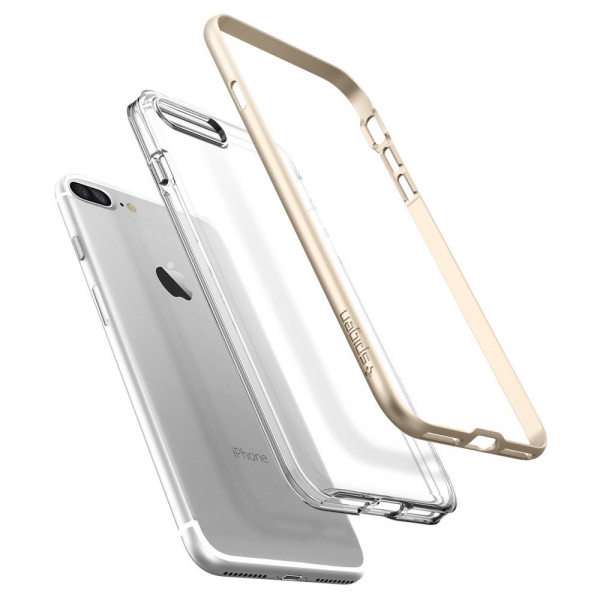 Spigen iPhone 7 Plus Neo Hybrid Crystal Klf-Champagne Gold