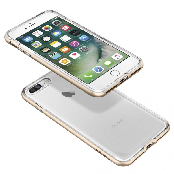 Spigen iPhone 7 Plus Neo Hybrid Crystal Klf-Champagne Gold