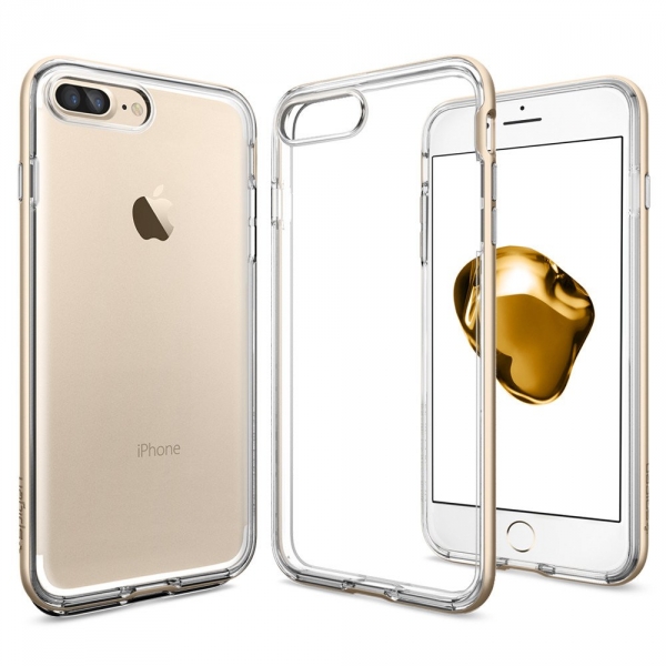 Spigen iPhone 7 Plus Neo Hybrid Crystal Klf-Champagne Gold