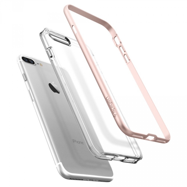 Spigen iPhone 7 Plus Neo Hybrid Crystal Klf-Rose Gold