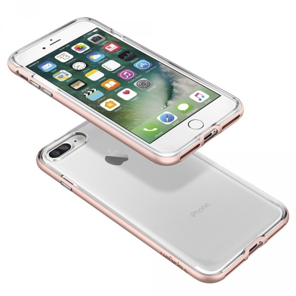 Spigen iPhone 7 Plus Neo Hybrid Crystal Klf-Rose Gold