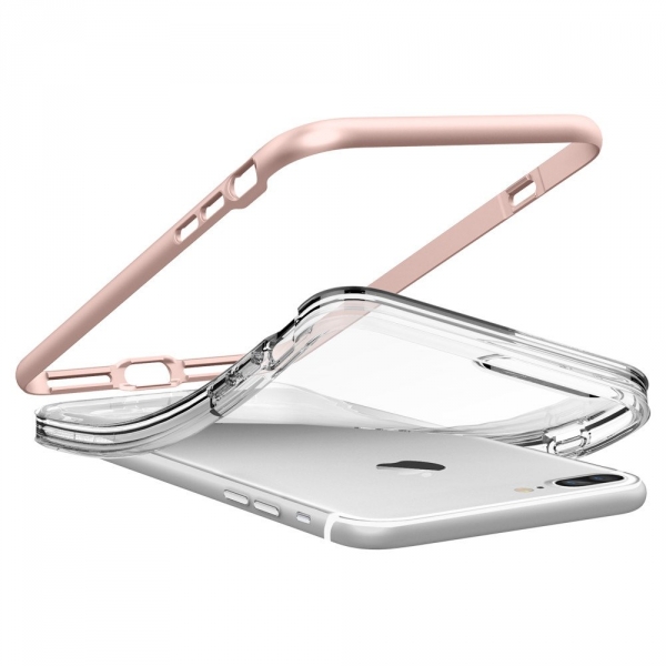 Spigen iPhone 7 Plus Neo Hybrid Crystal Klf-Rose Gold