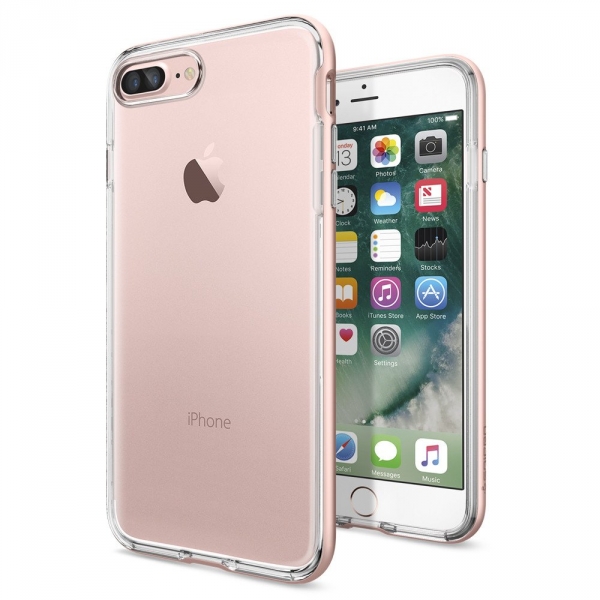 Spigen iPhone 7 Plus Neo Hybrid Crystal Klf-Rose Gold