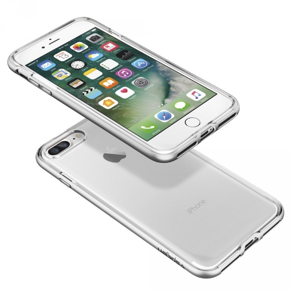 Spigen iPhone 7 Plus Neo Hybrid Crystal Klf-Satin Silver