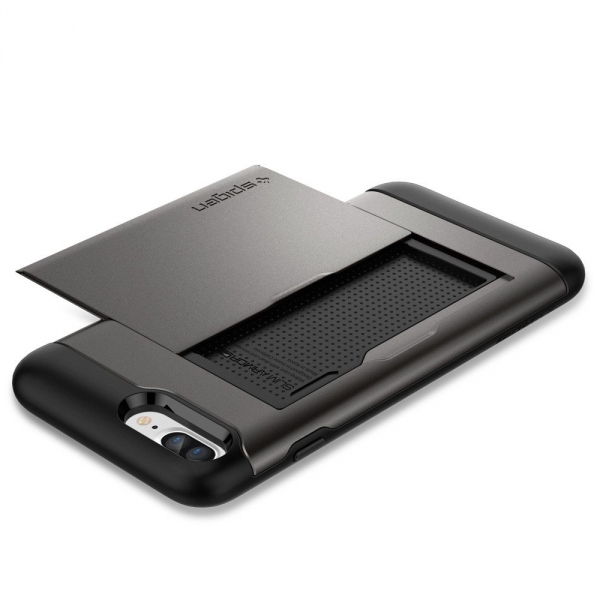Spigen iPhone 7 Plus Slim Armor CS K�l�f-Gunmetal