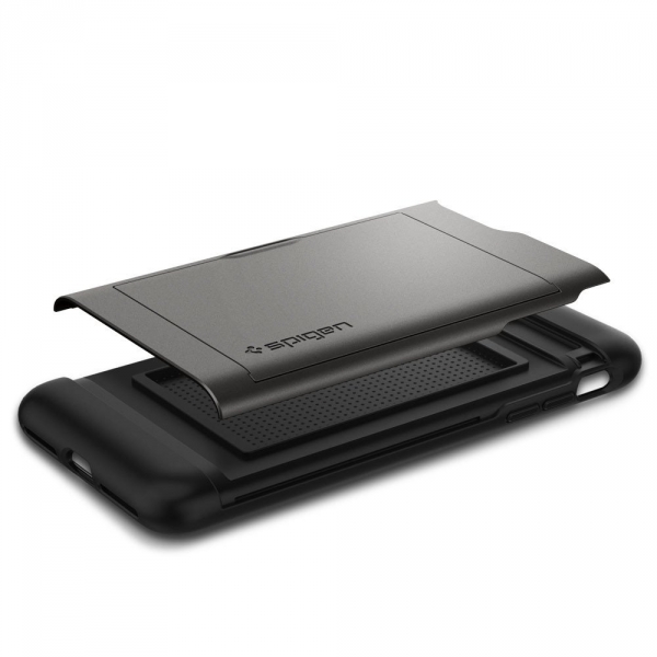 Spigen iPhone 7 Plus Slim Armor CS K�l�f-Gunmetal