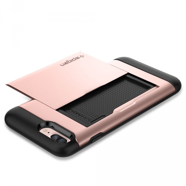 Spigen iPhone 7 Plus Slim Armor CS K�l�f-Rose Gold