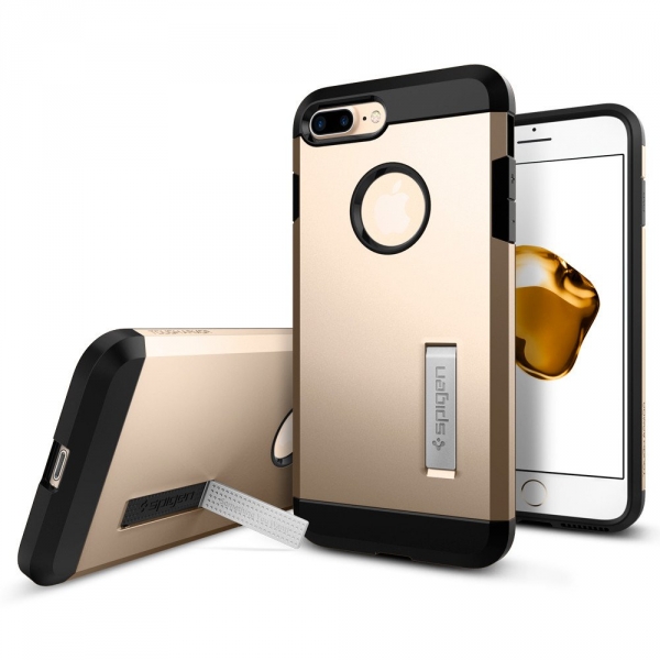 Spigen iPhone 7 Plus Tough Armor Klf-Champagne Gold
