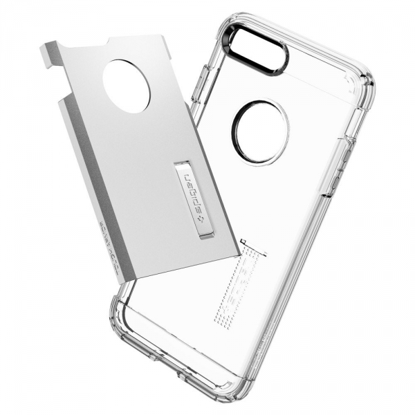 Spigen iPhone 7 Plus Tough Armor Klf-Satin Silver