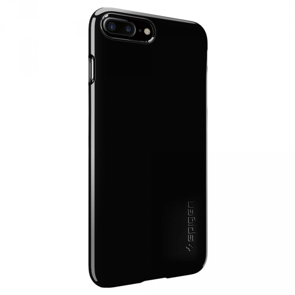 Spigen iPhone 7 Plus Thin Fit Klf-Jet Black