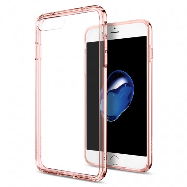 Spigen iPhone 7 Plus Case Ultra Hybrid-Rose Crsytal