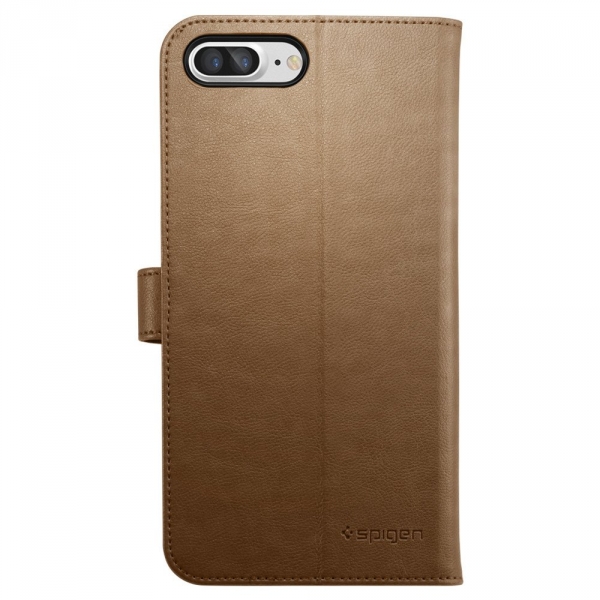 Spigen iPhone 7 Plus Case Wallet S-Brown