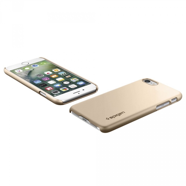 Spigen iPhone 7 Thin Fit K�l�f-Champagne Gold