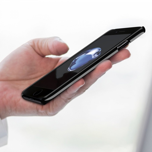 Spigen iPhone 7 Thin Fit K�l�f-Jet Black