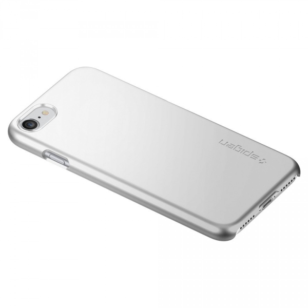Spigen iPhone 7 Thin Fit K�l�f-Satin Silver