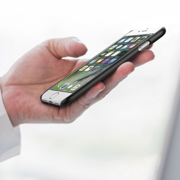 Spigen iPhone 7 Thin Fit K�l�f-Black