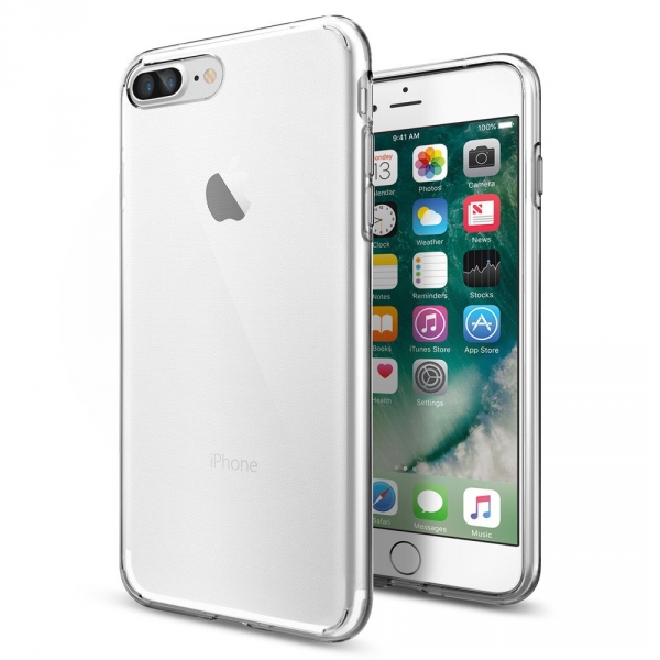 Spigen iPhone 7 Plus Case Liquid Crystal-Crsytal Clear