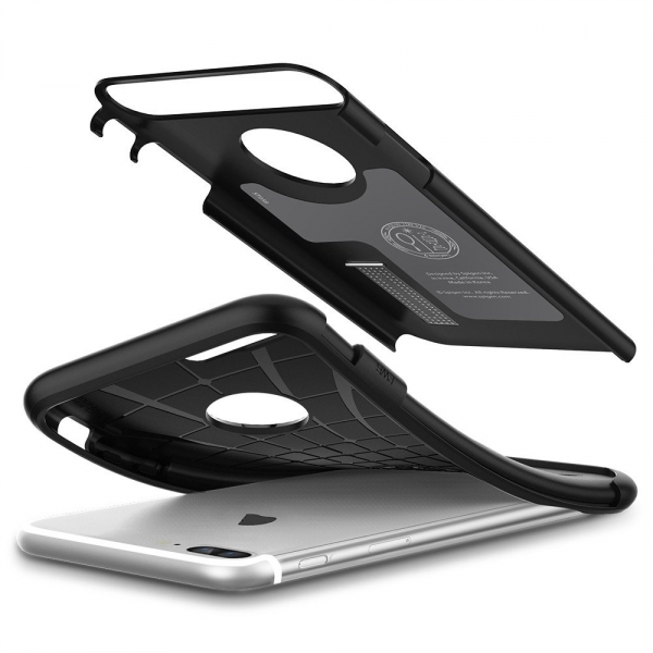 Spigen iPhone 7 Plus Slim Armor Klf-Black