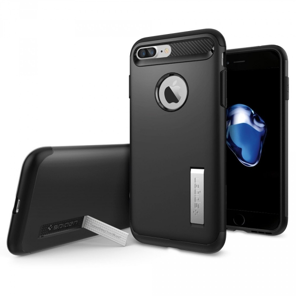 Spigen iPhone 7 Plus Slim Armor Klf-Black