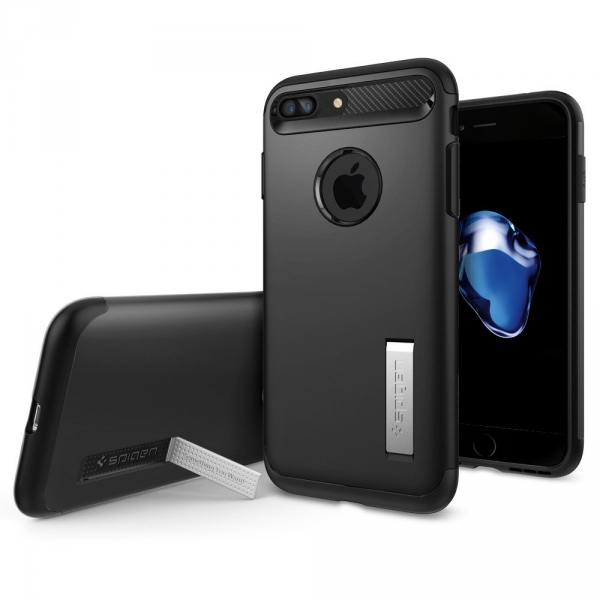 Spigen iPhone 7 Plus Slim Armor Klf-Black