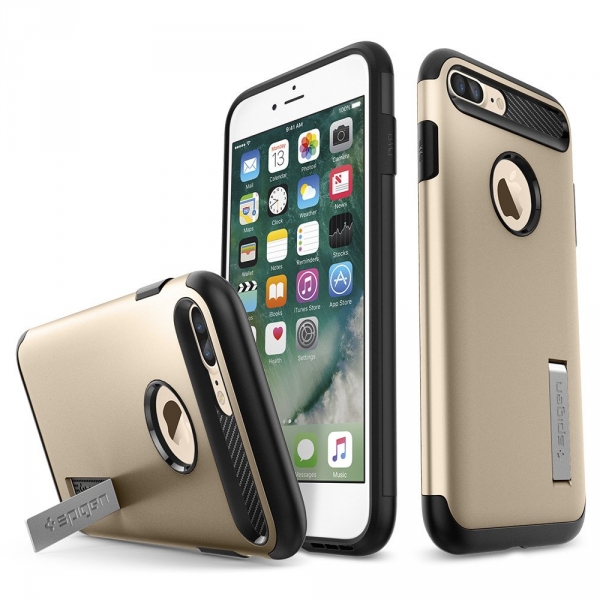 Spigen iPhone 7 Plus Slim Armor Klf-Champagne Gold