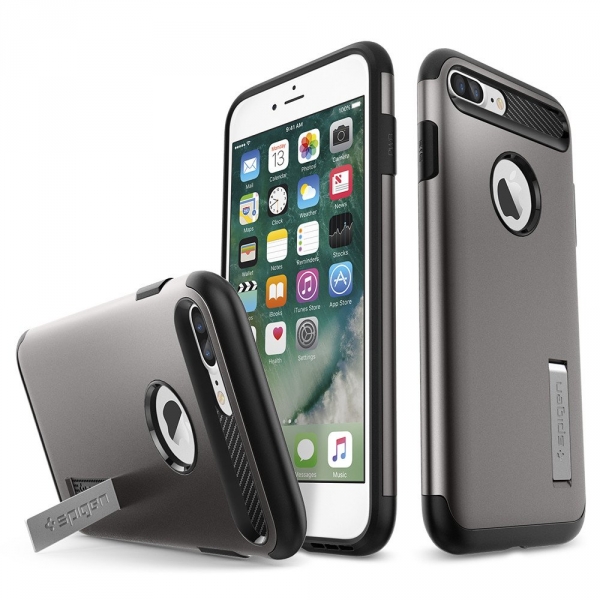 Spigen iPhone 7 Plus Slim Armor Klf-Gunmetal