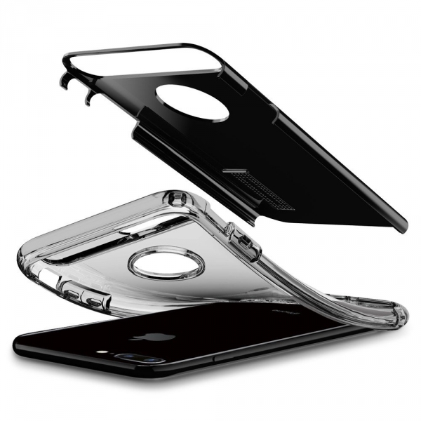 Spigen iPhone 7 Plus Slim Armor Klf-Jet Black