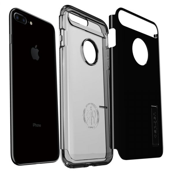 Spigen iPhone 7 Plus Slim Armor Klf-Jet Black