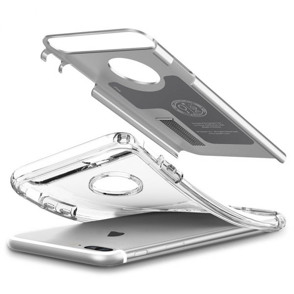 Spigen iPhone 7 Plus Slim Armor Klf-Satin Silver