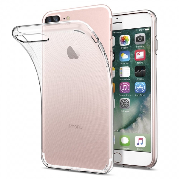 Spigen iPhone 7 Plus Case Liquid Crystal-Crsytal Clear