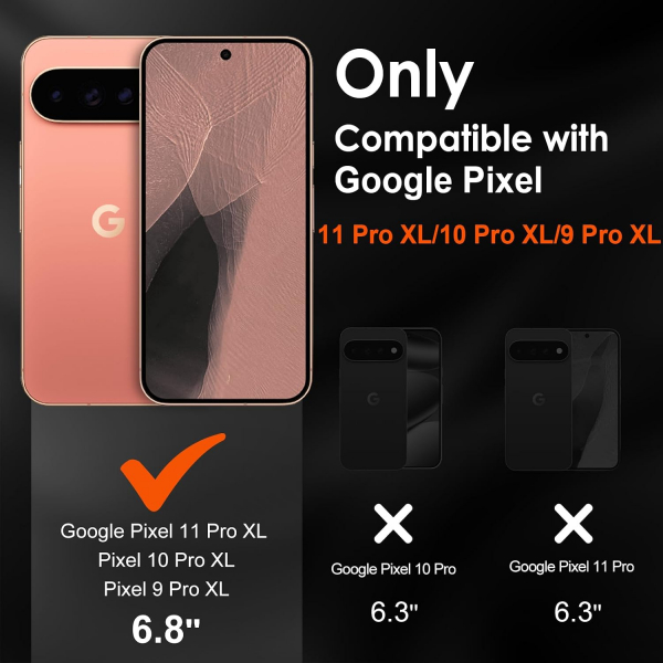 ivoler Google Pixel 11 Pro XL Ekran Koruyucu (3 Adet)