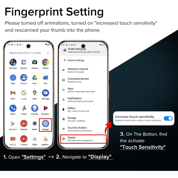ivoler Google Pixel 11 Pro XL Ekran Koruyucu (3 Adet)