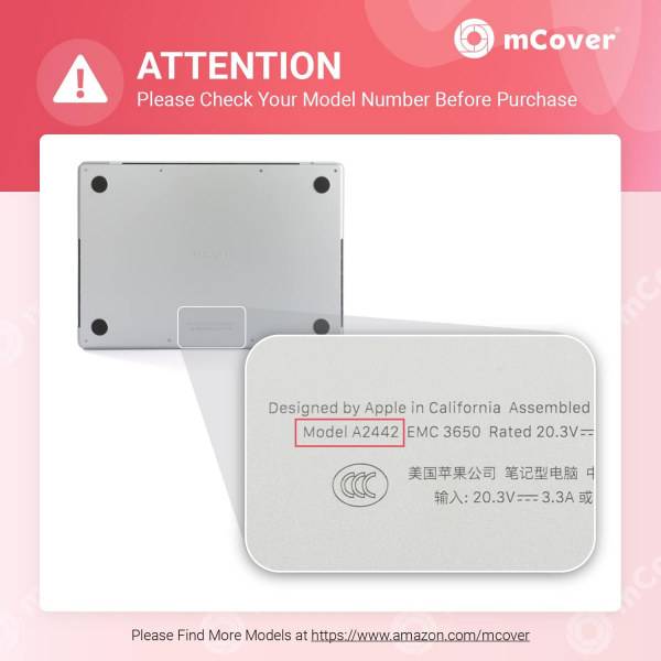 mCover MacBook Pro M1-M4 Klf (14 in)-Black 