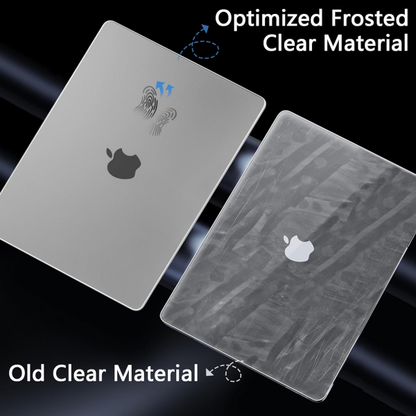 TWOLSKOO MacBook Pro M1/M4 Uyumlu Klf (14 in)-Matte Grey