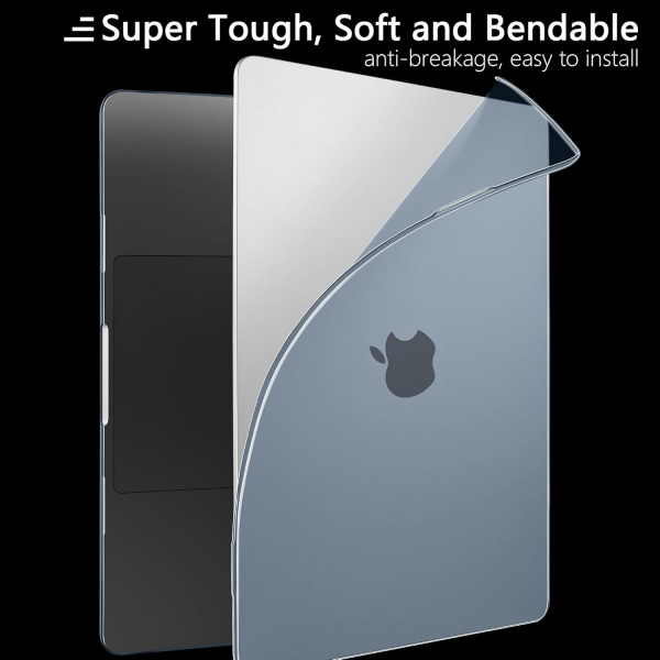 TWOLSKOO MacBook Pro M1/M4 Uyumlu Klf (14 in)-Matte Blue