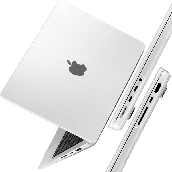 TWOLSKOO MacBook Pro M1/M4 Uyumlu Klf (14 in)-Matte Clear