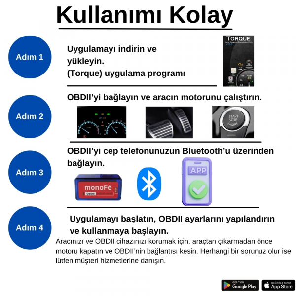 ELM 327 OBD 2 Ak�ll� Ara� Tan� Cihaz� V1.5 (�ift �ip)