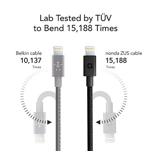 nonda ZUS Lightning Kablo (MIL-STD-810G)